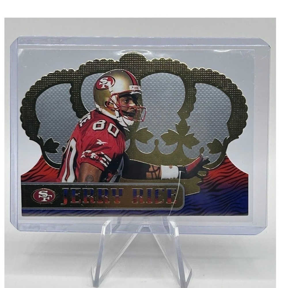 Jerry Rice 1999 Pacific Crown Royale #123 NFL San Francisco 49ers